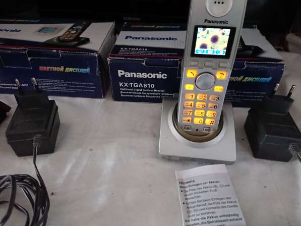 Радиотелефон Panasonic kx-tga810 в Челябинске фото 4