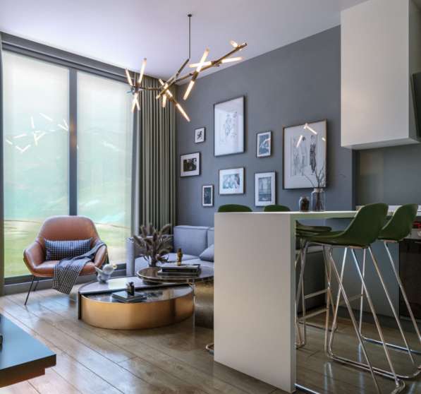 3-к. квартира 68м² Турция, Анталья, Алтынташ в фото 7