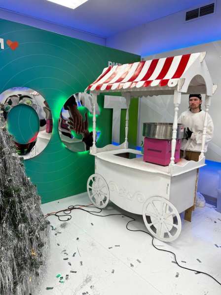 Сахарная вата в Москве