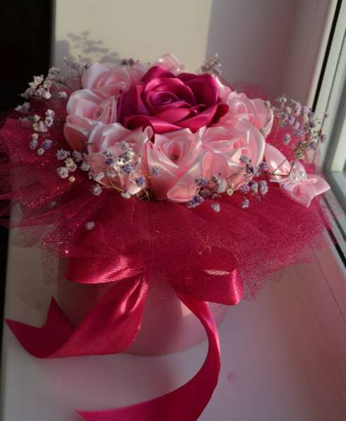 Букеты из лент в Калтане