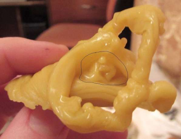 Восковые отливки Свинец Чистка от Нигатива