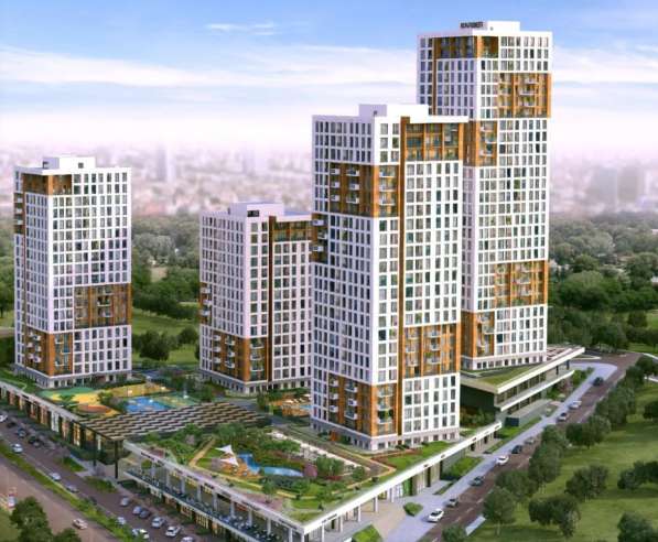 2-к. квартира 66м² Турция, Стамбул, Эсеньюрт в фото 3