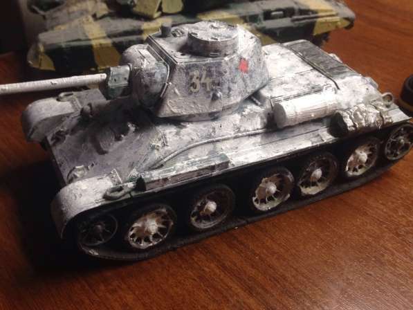 Модель танка т34