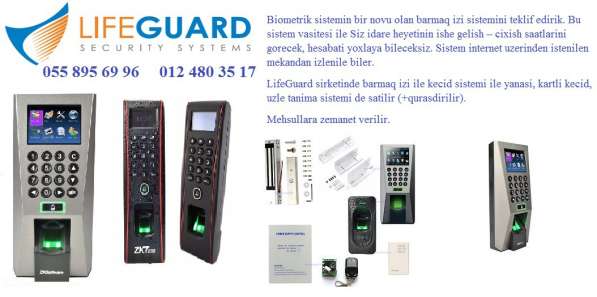 ❖Barmaq izi kecid aparati ❖ 