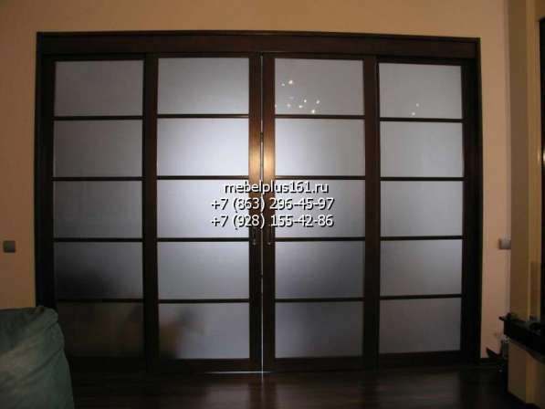 Раздвижные межкомнатные перегородки в Ростове-на-Дону фото 4