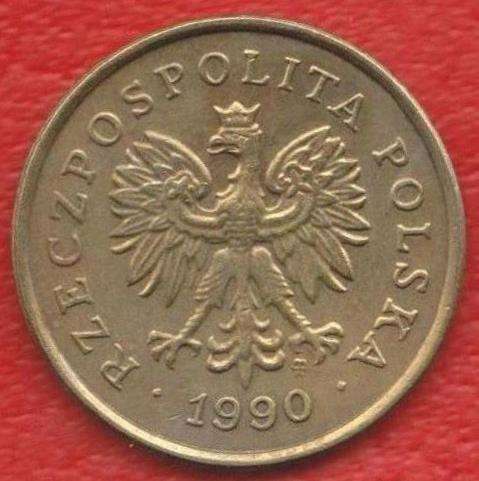 Польша 5 грош 1990 г в Орле