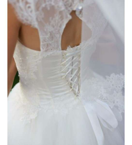 Продам свадебное платье в Краснодаре фото 3