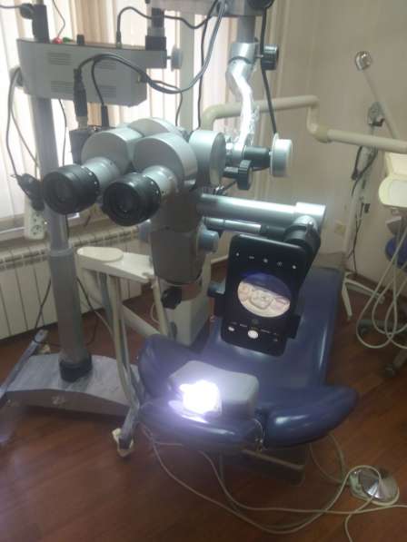 Бинокулярный микроскоп для стоматолога в Москве фото 3