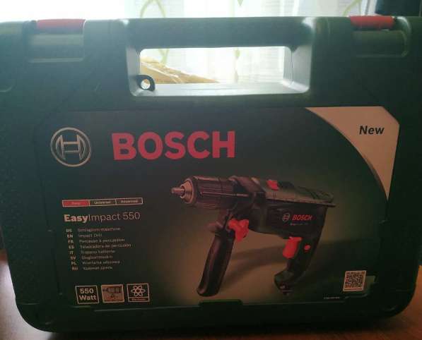 Продам новую дрель ударную bosch easyimpact 550 (Венгрия)