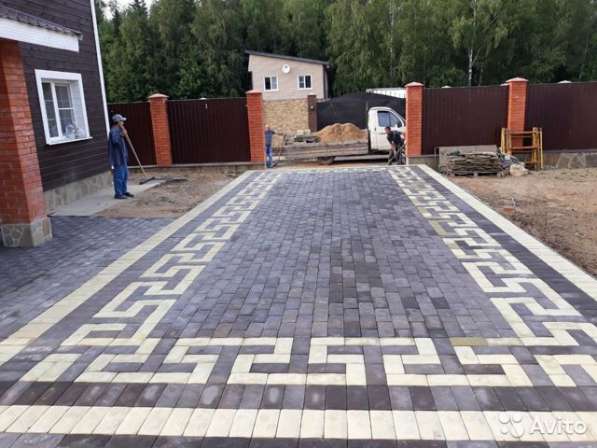 Укладка тротуарной плитки в Таганроге фото 17