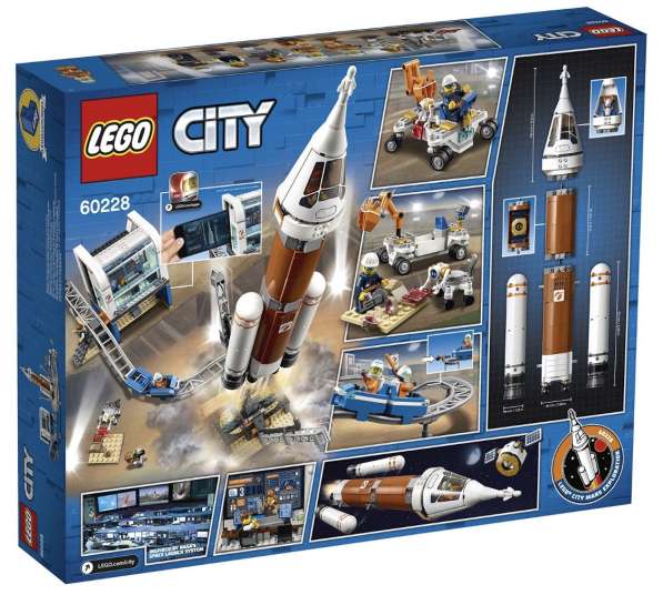 LEGO City 60228 Ракета для запуска в далекий космос и пульт в Москве