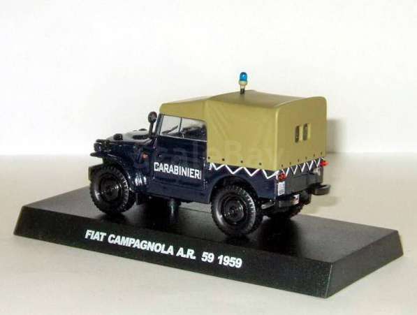 Полицейские машины мира спец. выпуск 1 Fiat Campagnola 1959 в Липецке фото 7