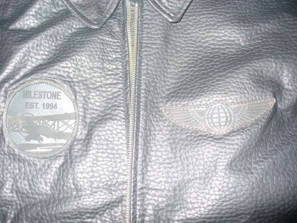 Кожаная куртка-пилот Milestone в Москве фото 3