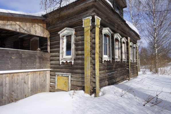 Бревенчатый дом в деревне, расположенный на трассе Углич - Р в Москве фото 20