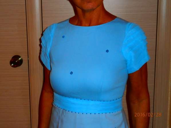 Платье голубое в Красноярске