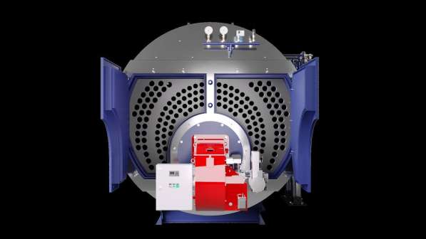 Жaротрубный пaровой котел в фото 3