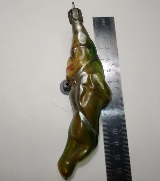 Елочная игрушка Адвокат Горошек из сказки Чиполлино СССР в Магнитогорске фото 4