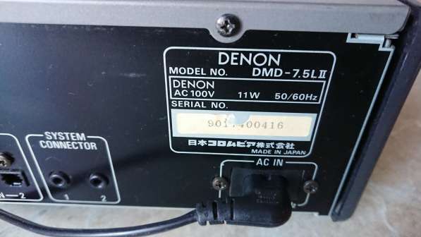 Denon dmd-7,5L Маdе in Jарan в Челябинске фото 5