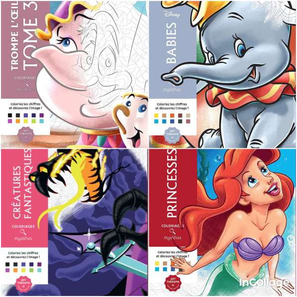 Coloriages mysteres disney в Москве фото 4