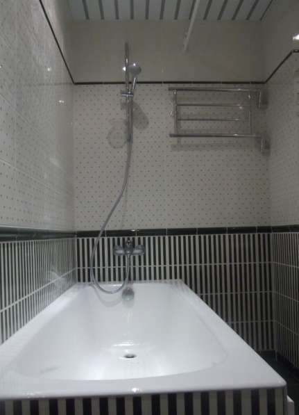 Ремонт ванной комнаты, укладка плитки в Липецке фото 7
