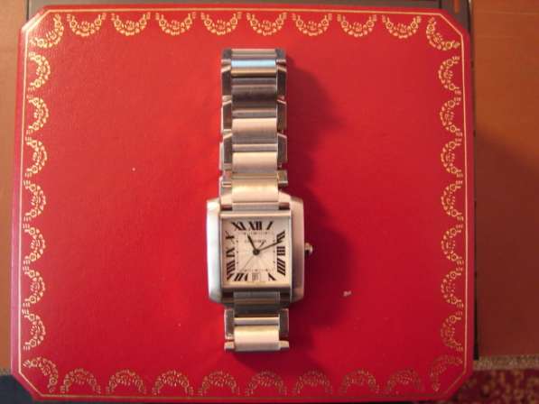 Часы наручные Cartier-Tank в фото 6