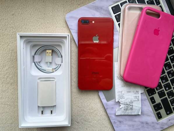 Apple iPhone 8 Plus, 64GB, Red (mod. MRT92RU/A) в Новомосковске