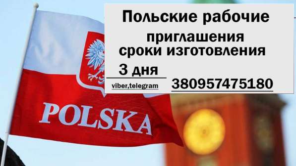Рабочие приглашения в Польшу в фото 3