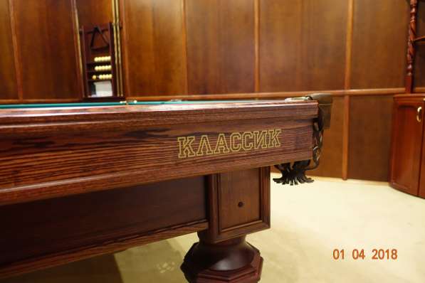 Продаю бильярдный стол б/у, 8-ми футовый «КЛАССИК» в Москве фото 6
