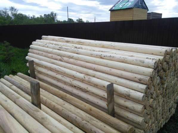 Столбики деревянные, заборные в Красноярске фото 4