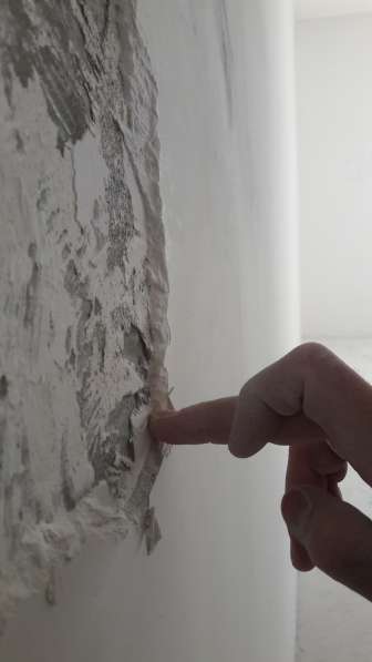 Удаление шпаклевки. Очистка стен от старой шпатлёвки в Москве фото 6