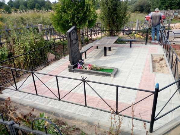 Витебск-благоустройство захоронений в фото 14