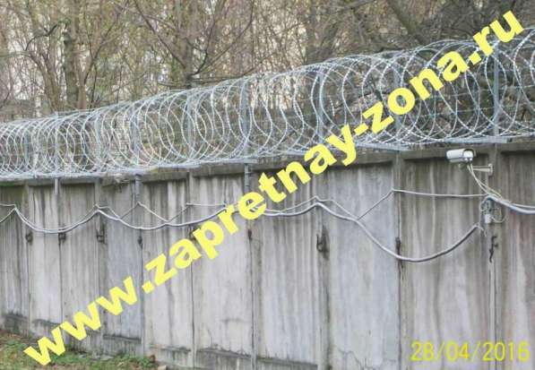 Колючая проволока Егоза. Монтаж, продажа в Москве фото 6