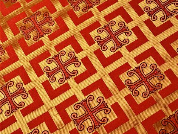 Ткань, текстиль церковный в фото 17