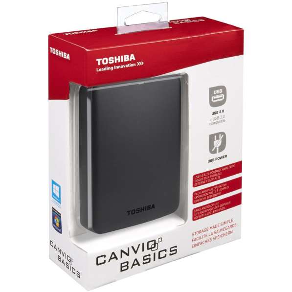 Внешний жёсткий диск Toshiba 500GB в 