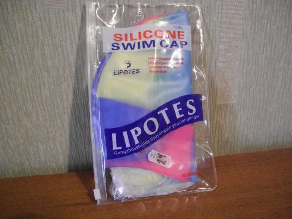 Шапочка для купания, новая, LIPOTES, 50 руб в фото 3
