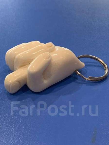 Брелок " Фига " из бивня моржа