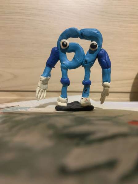 Six seven из пластилина