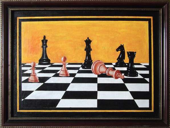 Шахматы в живописи № 1 в Москве фото 37