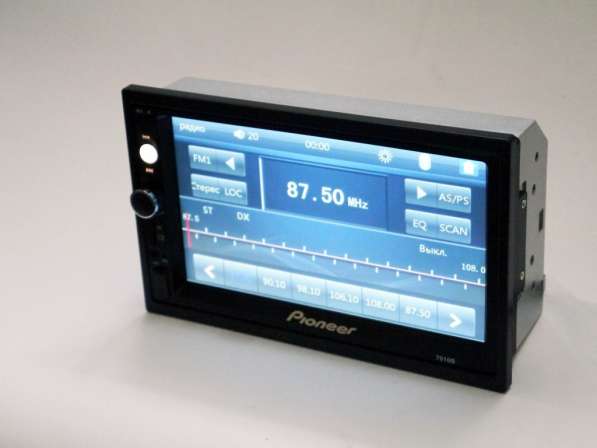 2din Магнитола Pioneer 7010 USB, SD, Bluetooth,ПУЛЬТ НА РУЛЬ в фото 3