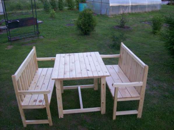 Скамейка/стол/ скамейка для сада/стол для сада/ Мебель для сада в Нижнем Новгороде фото 4
