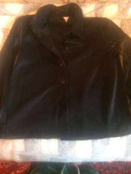 Черная блузка размер 38 (наш 44)