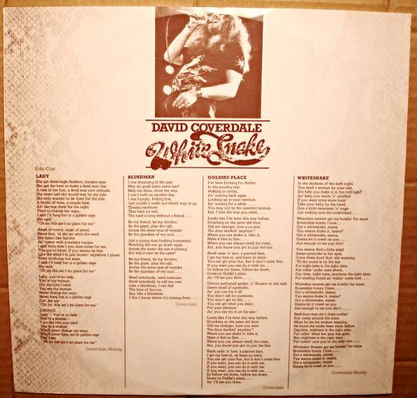 Пластинка виниловая David Coverdale – Whitesnake в Санкт-Петербурге фото 4