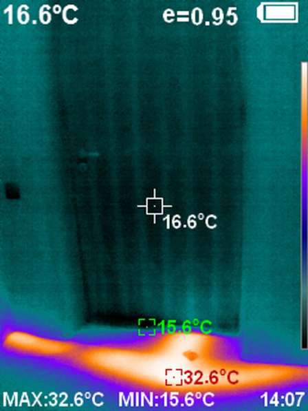 Тепловизионное обследование квартиры, дома, коттеджа, офиса в фото 9