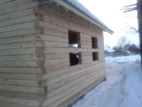 Строительство домов, дач, бань в Новосибирске фото 9