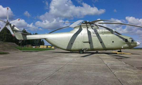 Вертолет МИ-26 в Москве