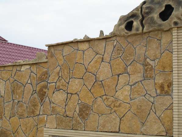 Камень песчаник природный Луганский в фото 19
