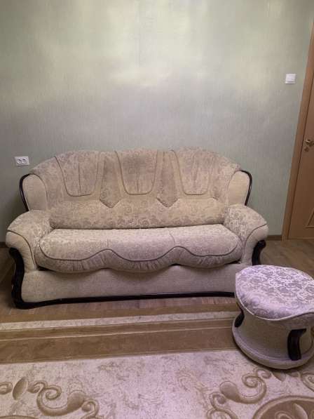 Комплект (диван, 2 кресла, пуфик)