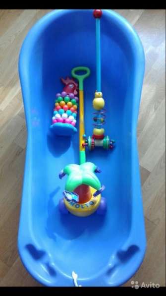 Ванна детская б/у игрушки для малышей детские товары