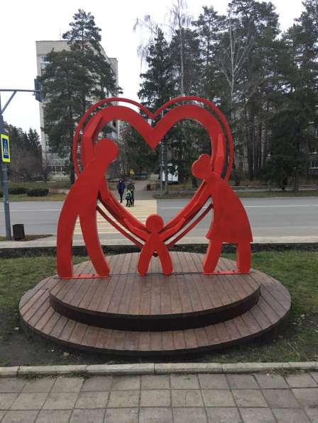 Арт объект "Семья" в Ижевске