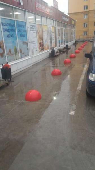 Полусфера бетонная-парковочный ограничитель.490х230 мм в Новосибирске фото 5